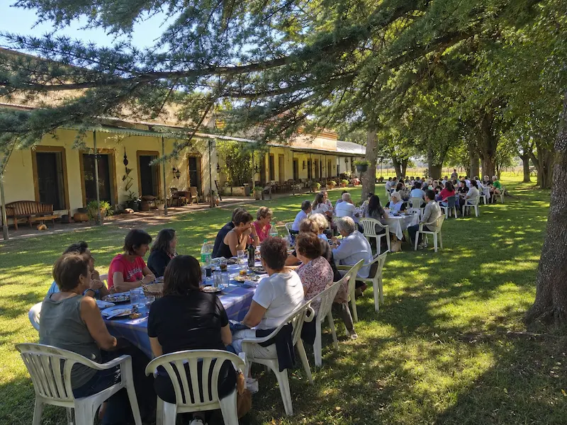 Countryside lunch for groups at El Carmen de Rojas